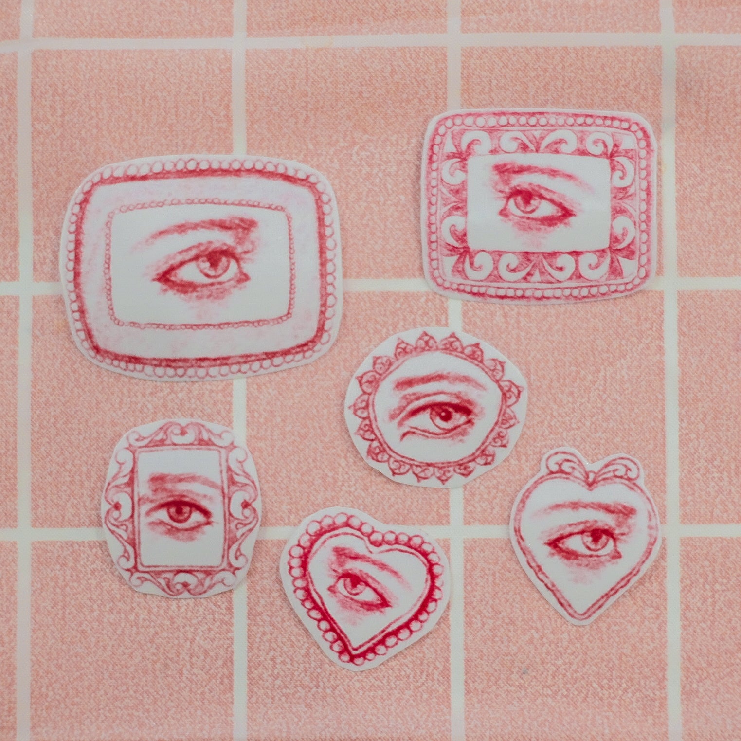 Lover's Eyes Temporary Tattoos