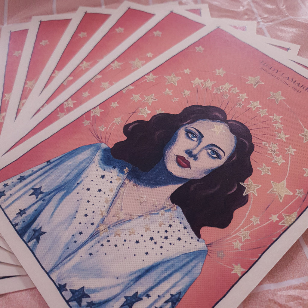 Hedy Lamarr Art Print