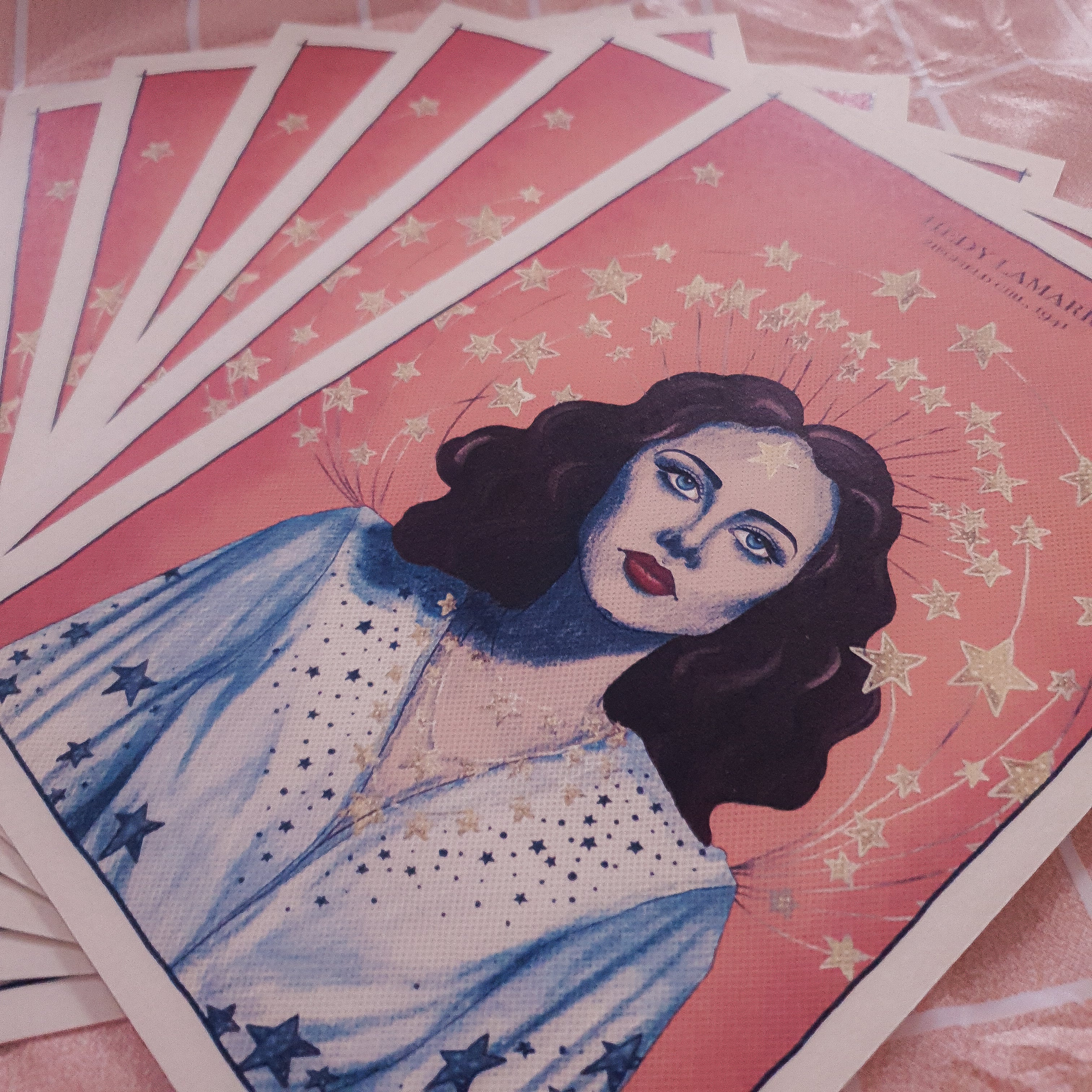 Hedy Lamarr Art Print