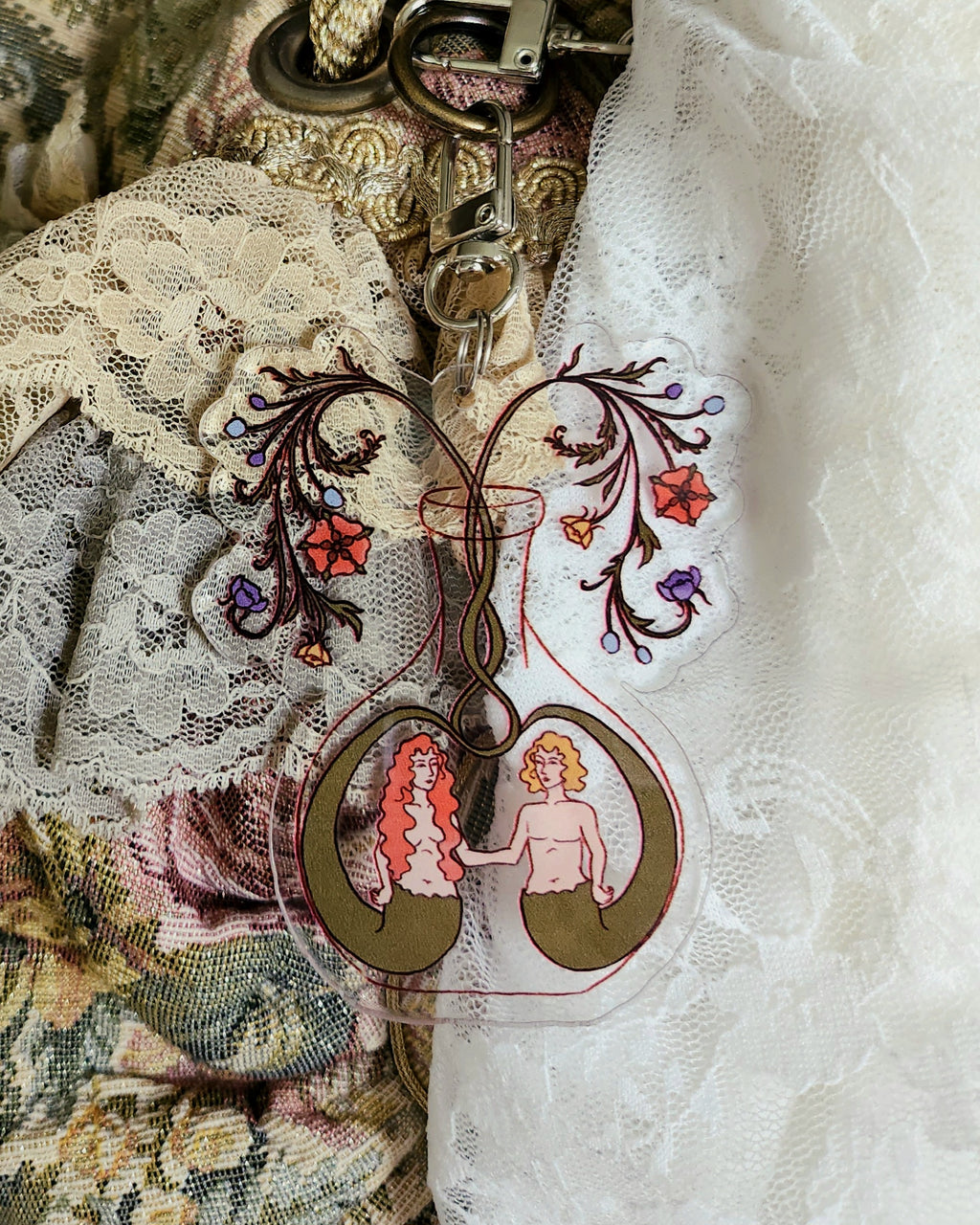 The Lovers Acrylic Keychain