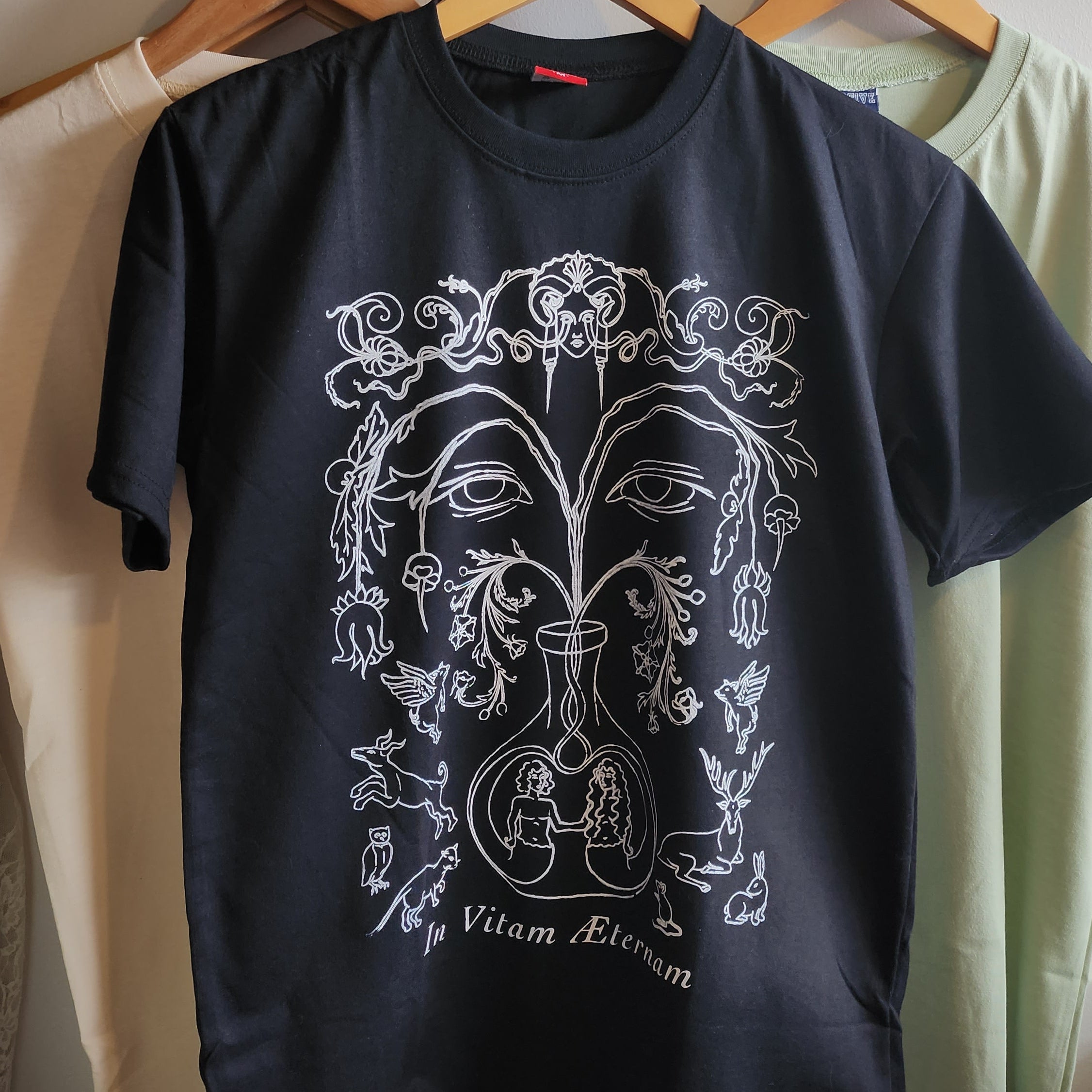 In Vitam Aeternam Line Art T-Shirt