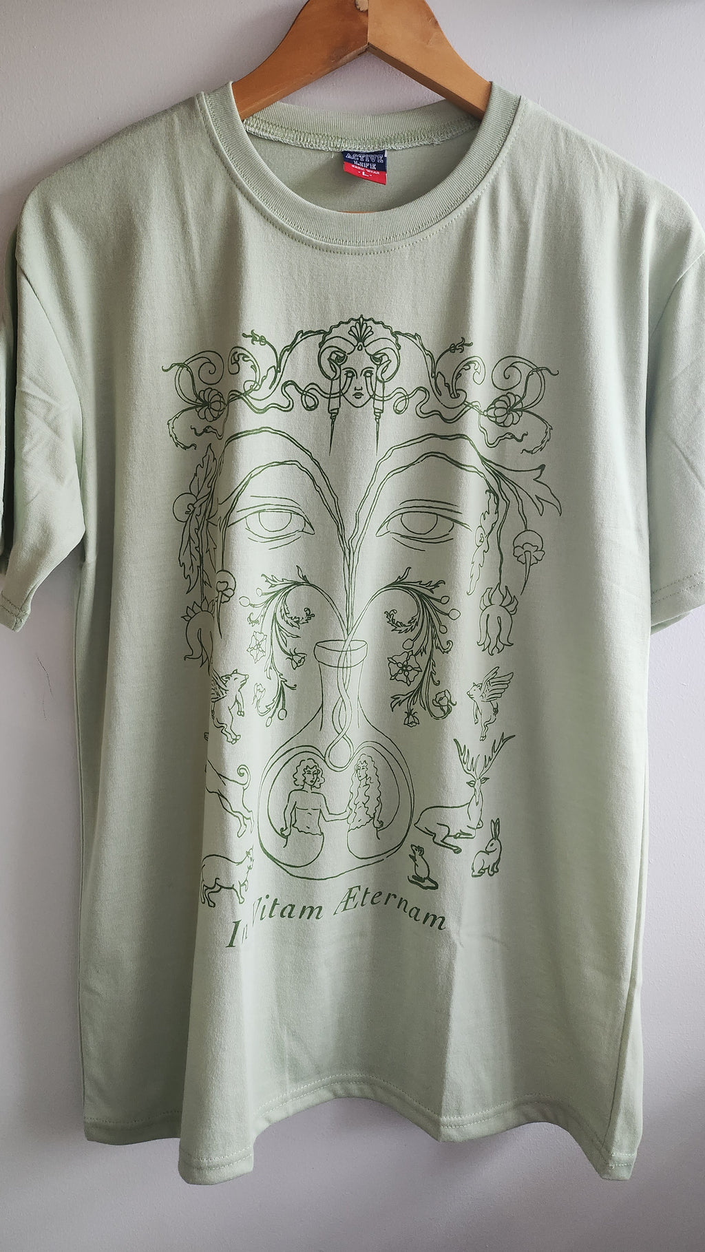 In Vitam Aeternam Line Art T-Shirt