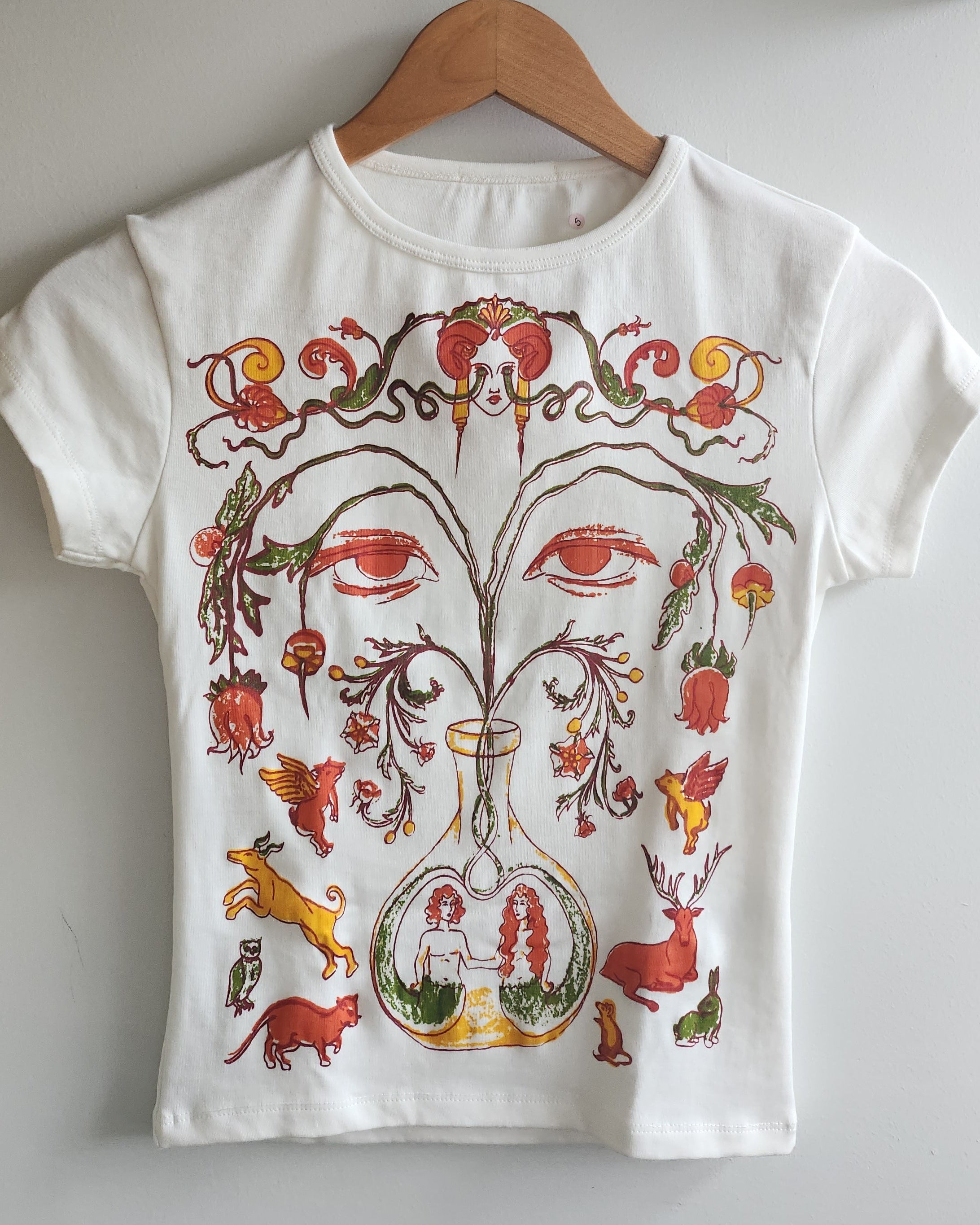 In Vitam Aeternam Full Color Fitted Tee