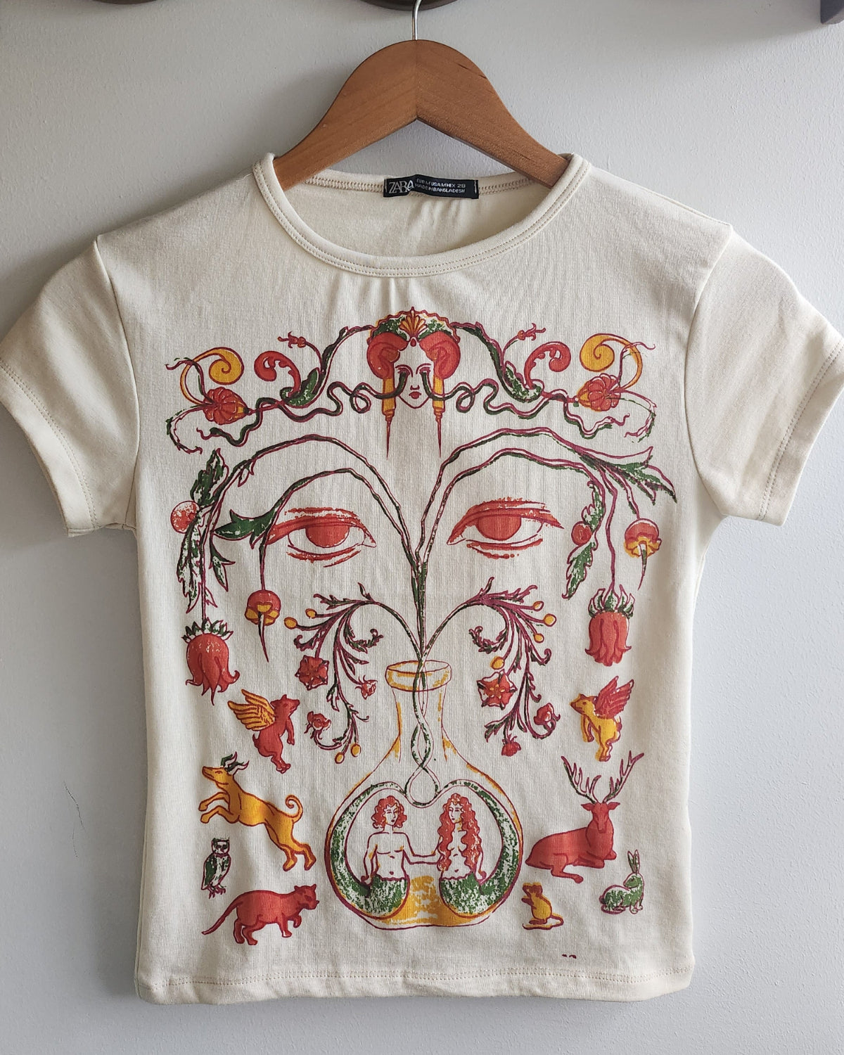 In Vitam Aeternam Full Color Fitted Tee