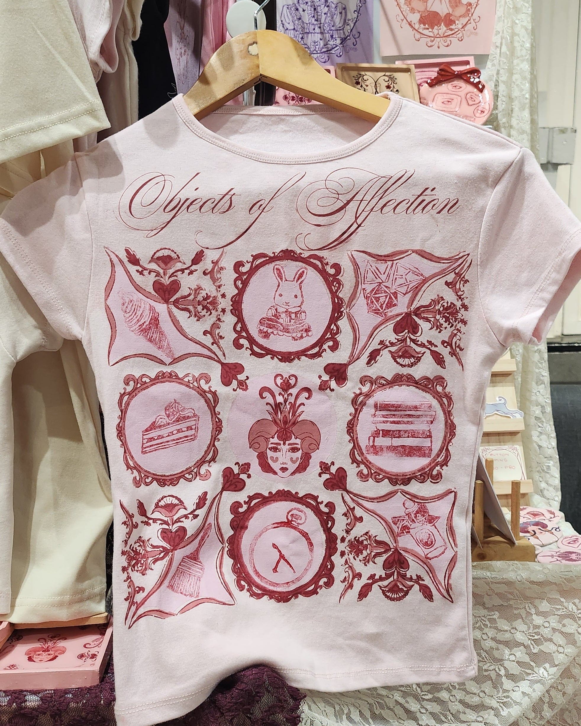 Objects of Affection Customizable Fitted Tee