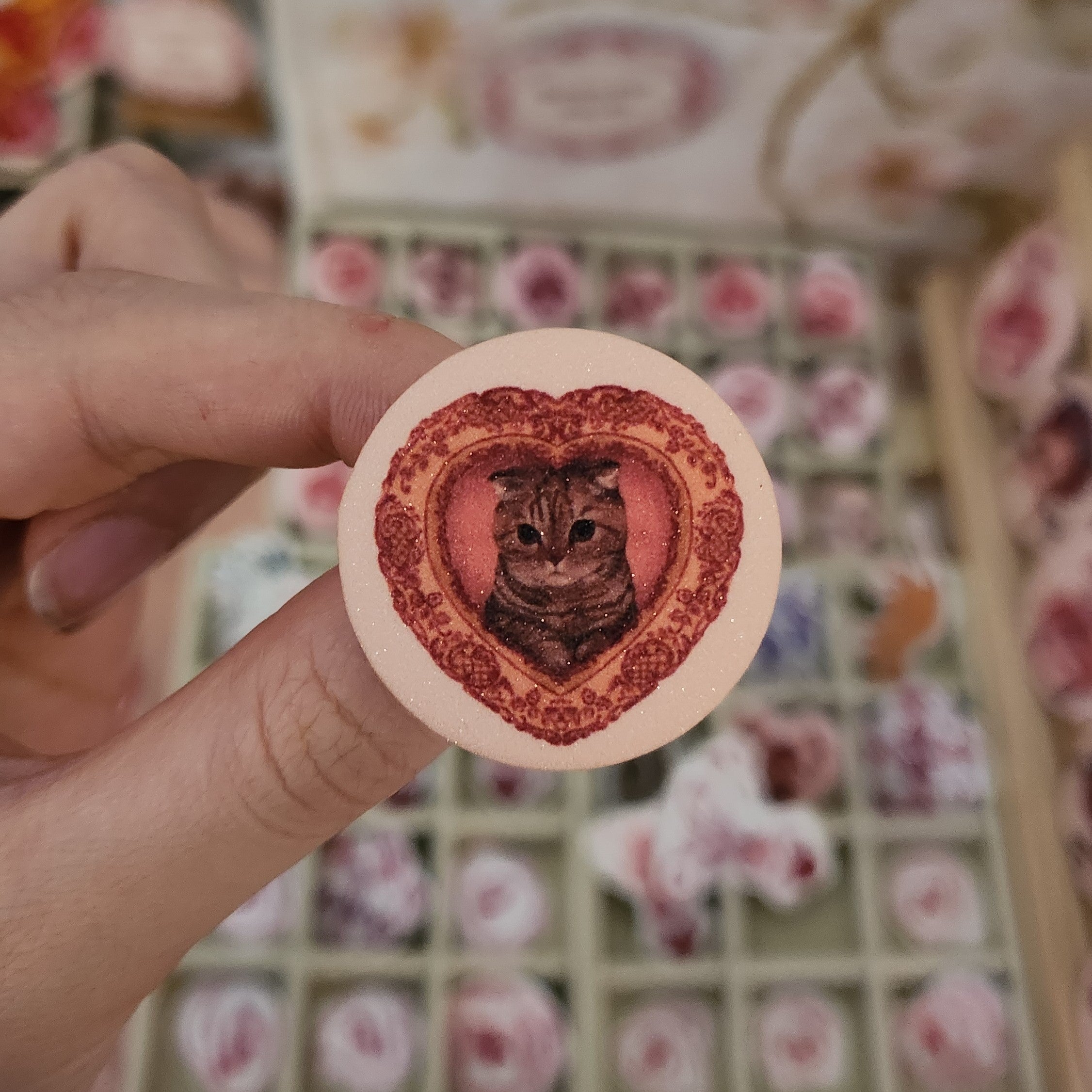 Magdelene 32mm Button Pin