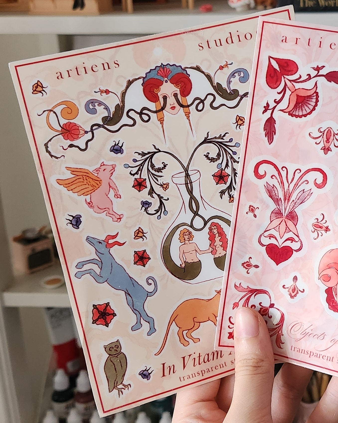 In Vitam Aeternam Sticker Sheet