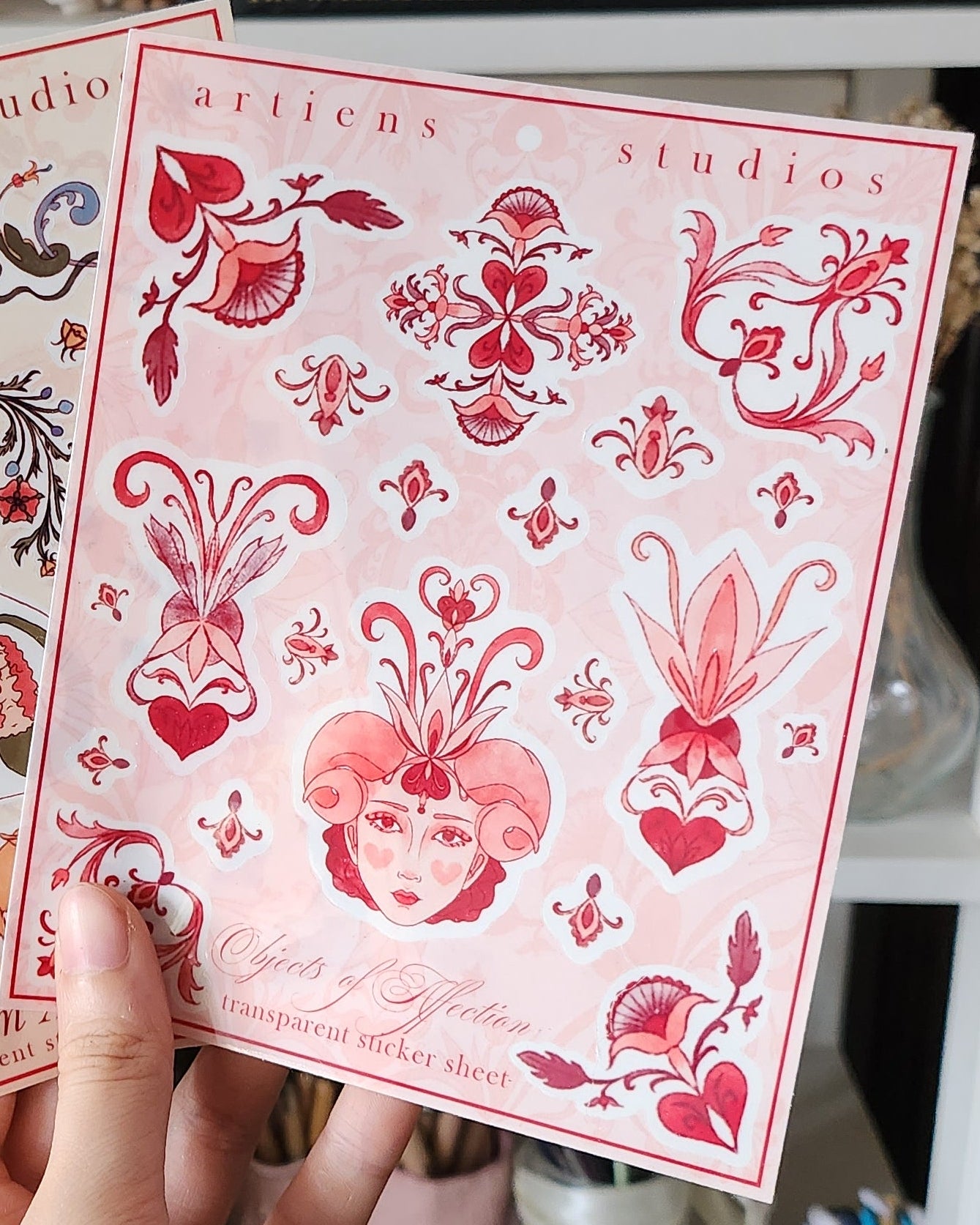 Objects of Affection Sticker Sheet