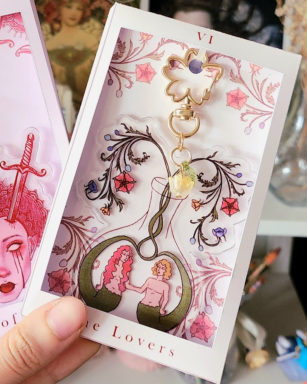 The Lovers Acrylic Keychain