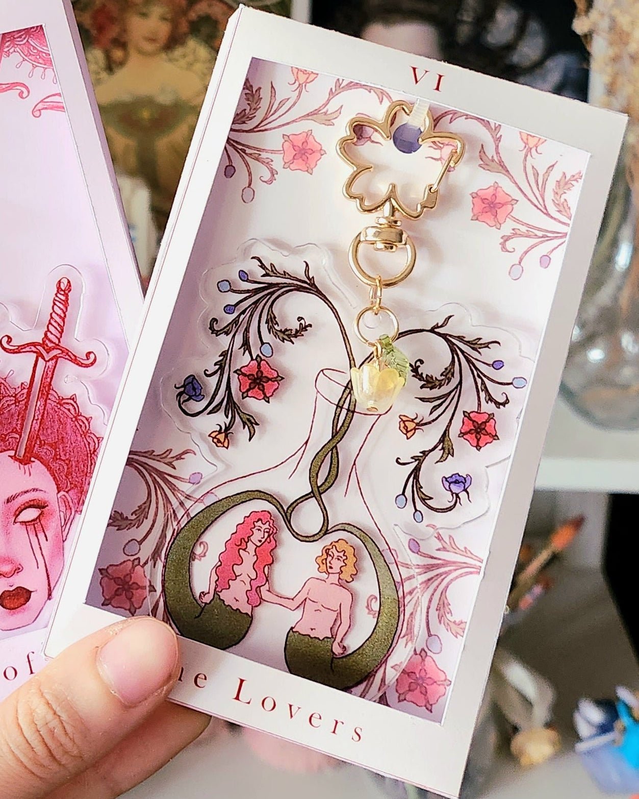 The Lovers Acrylic Keychain