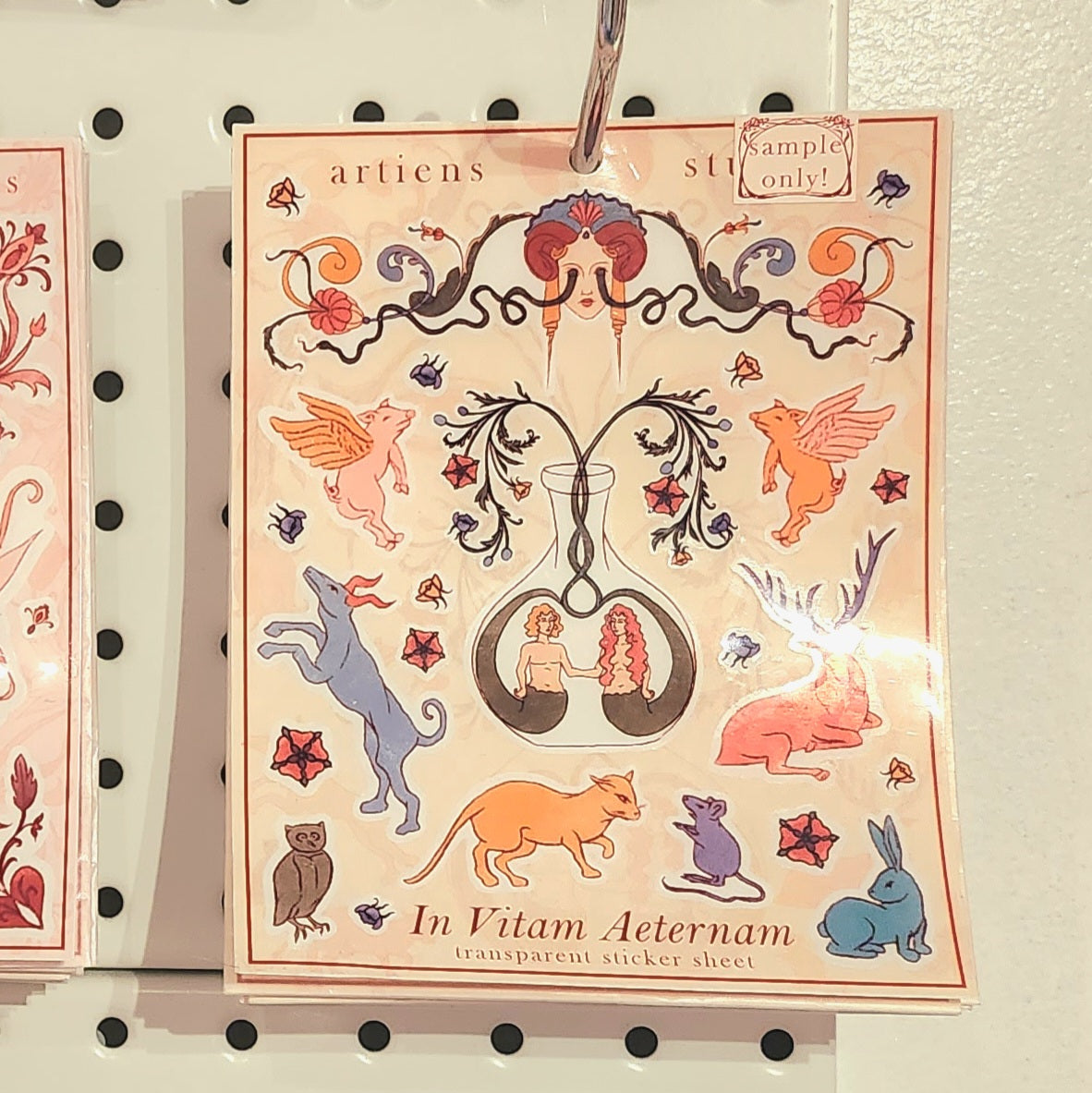 In Vitam Aeternam Sticker Sheet