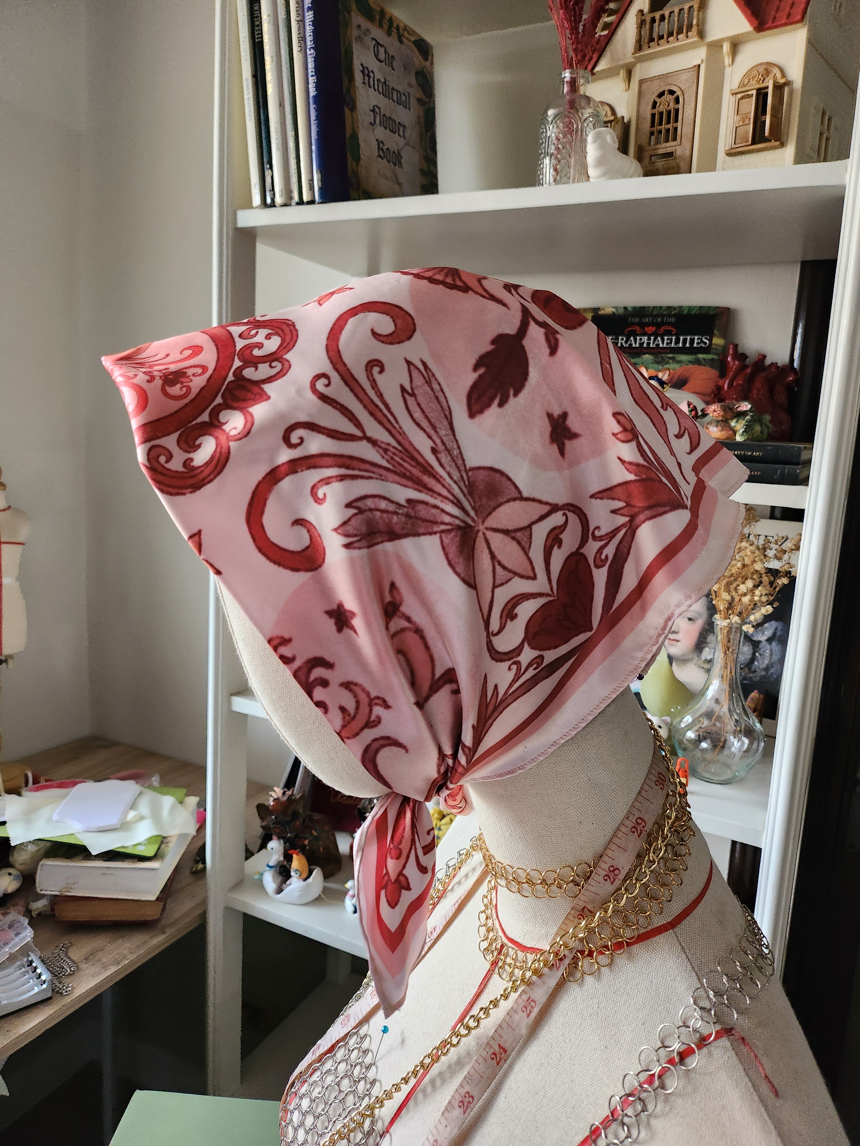 Objects of Affection Silk Scarf