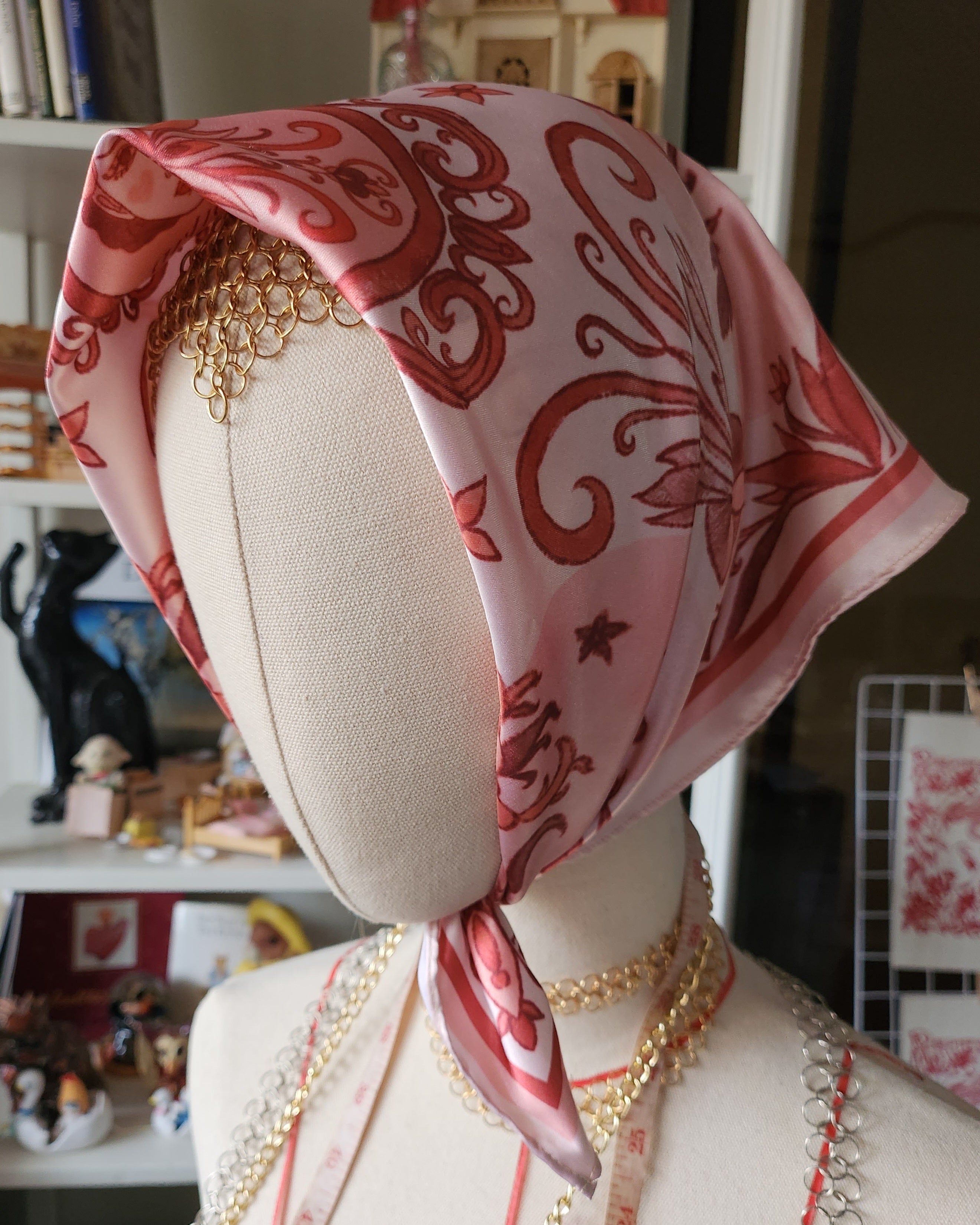 Objects of Affection Silk Scarf