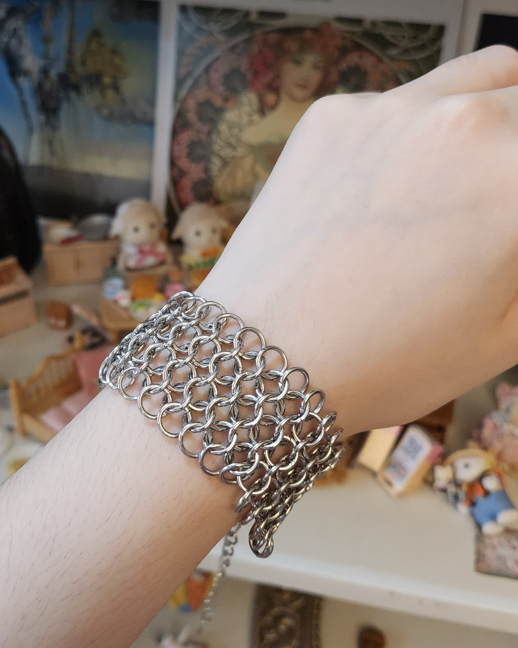 Lavinia Double Chainmaille Bracelet