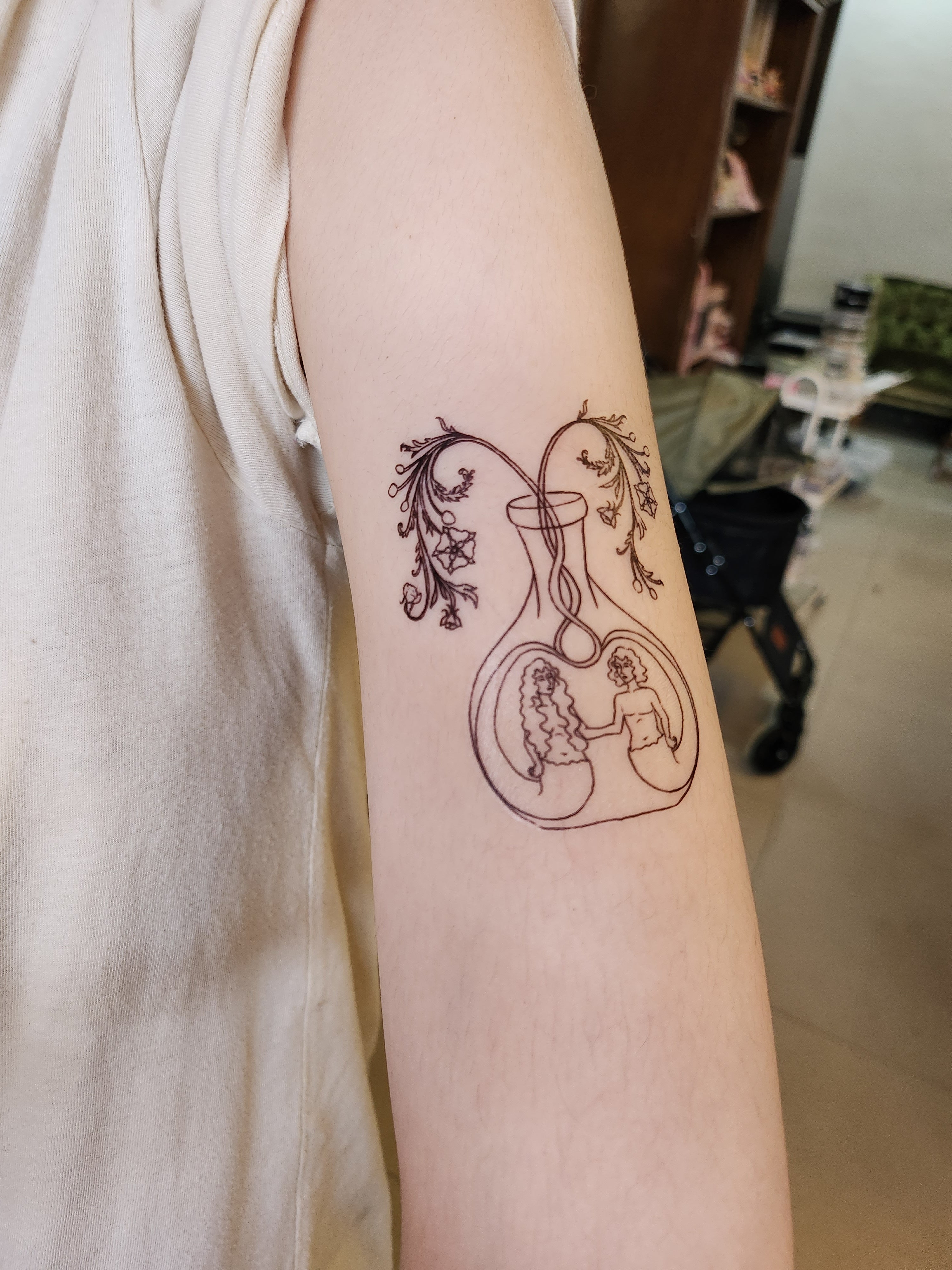 The Lovers Temporary Tattoo