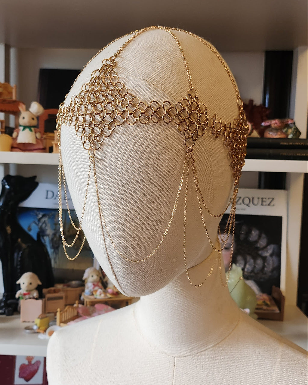 Dahlia Chainmaille Headpiece [PRE-ORDER]