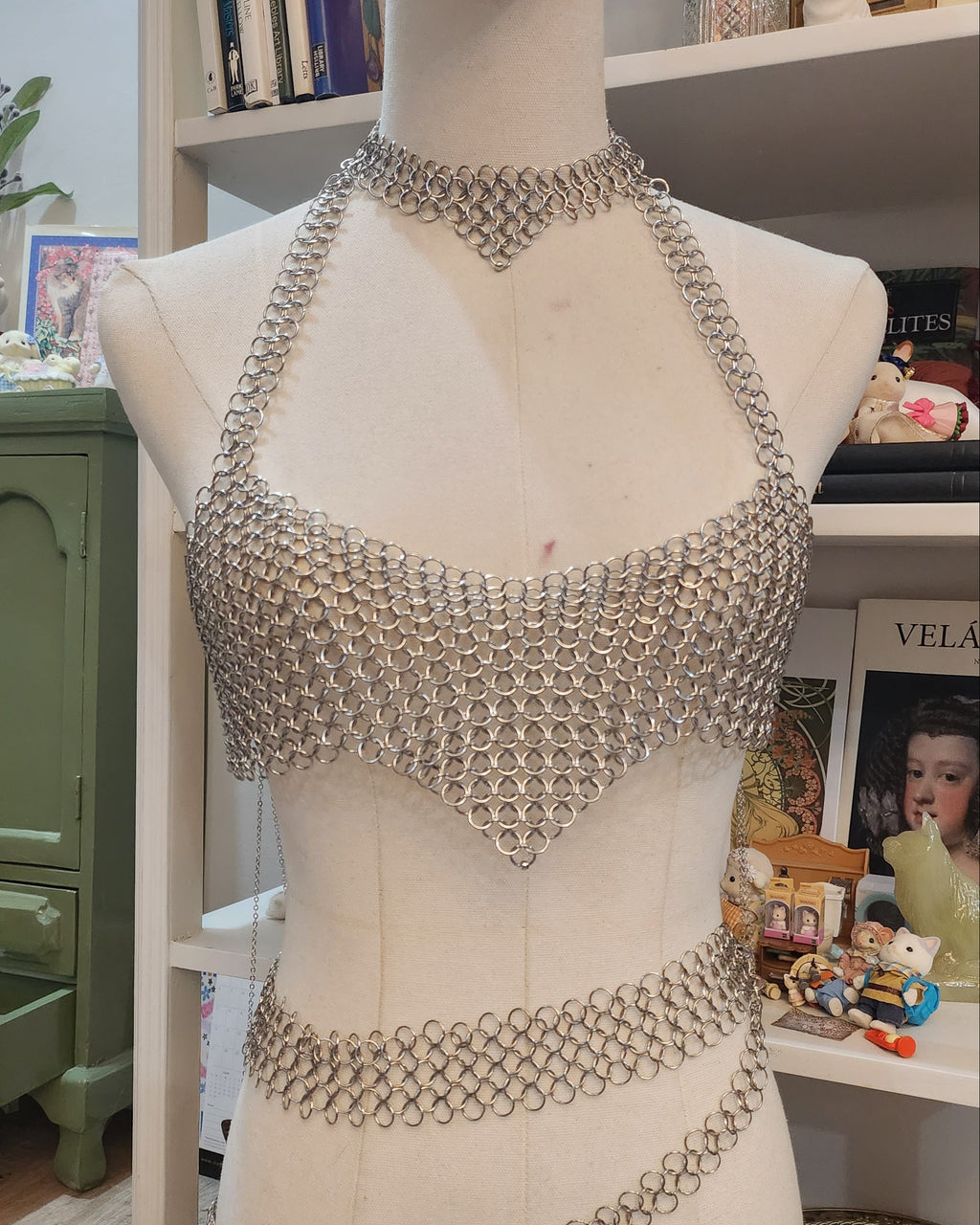 Aveline Chainmaille Bra Top (PRE-ORDER)