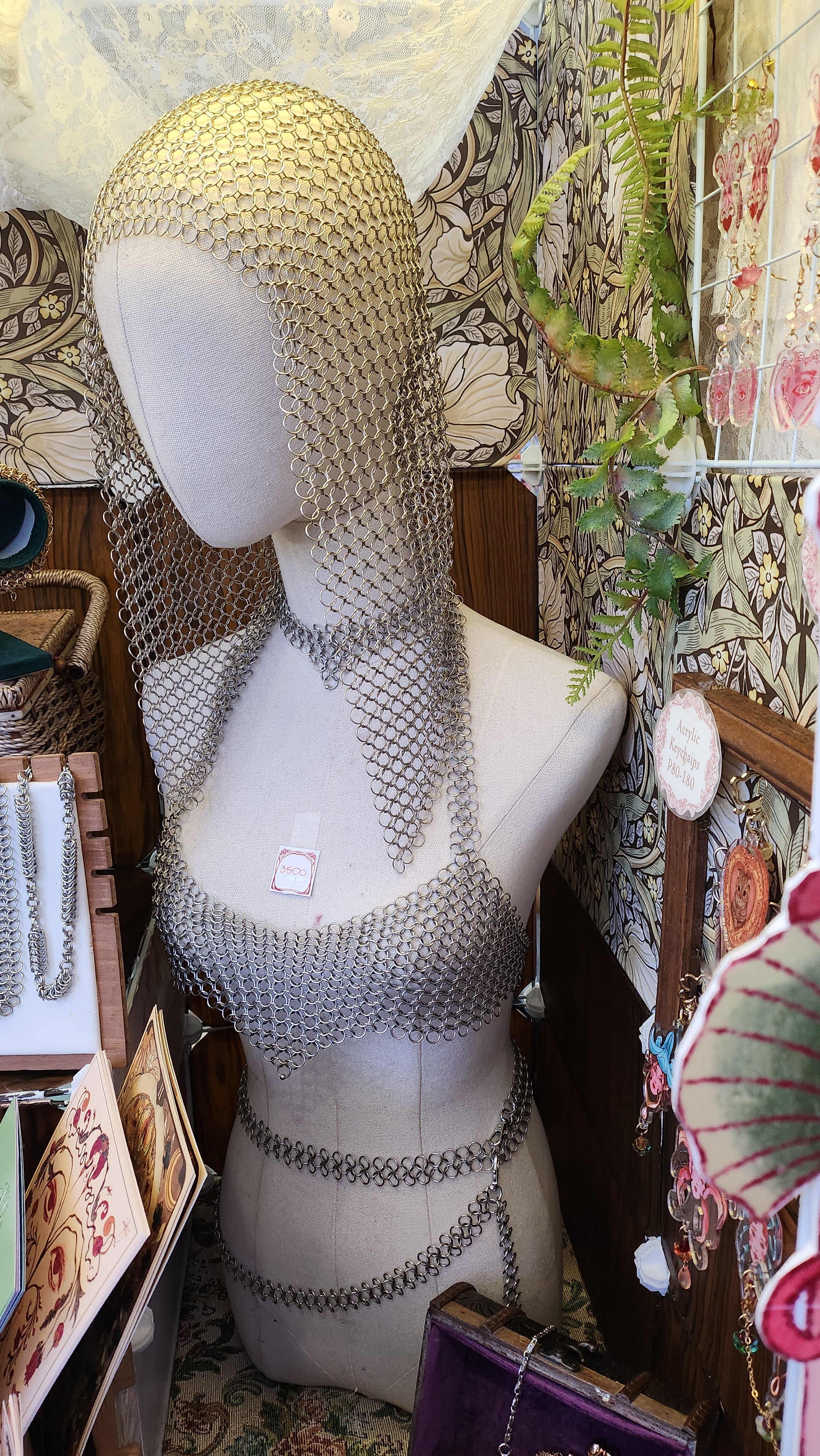 Aveline Chainmaille Bra Top (PRE-ORDER)