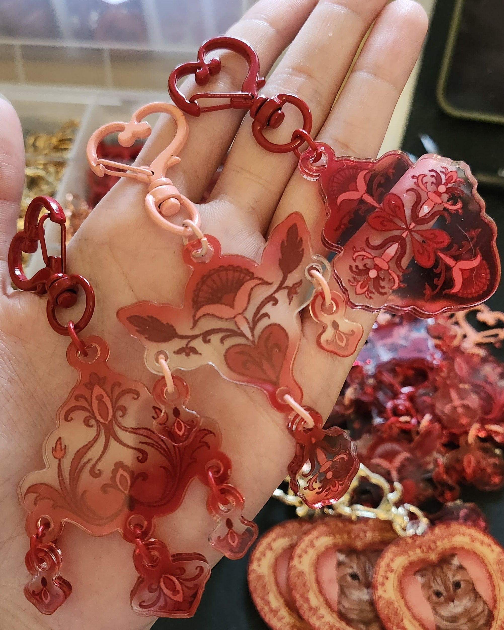 Objects of Affection Acrylic Keychains