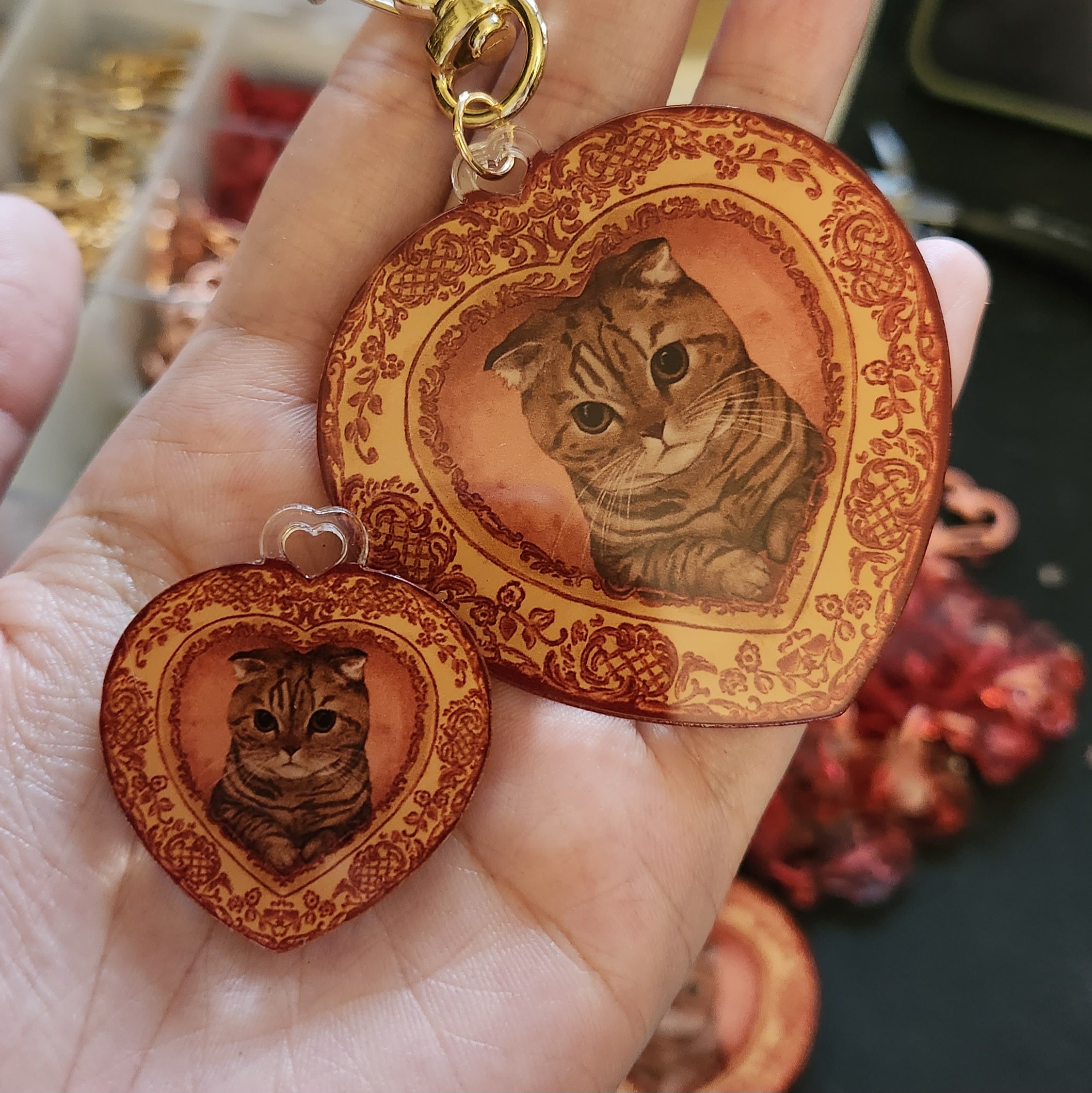 Magdelene Acrylic Keychain