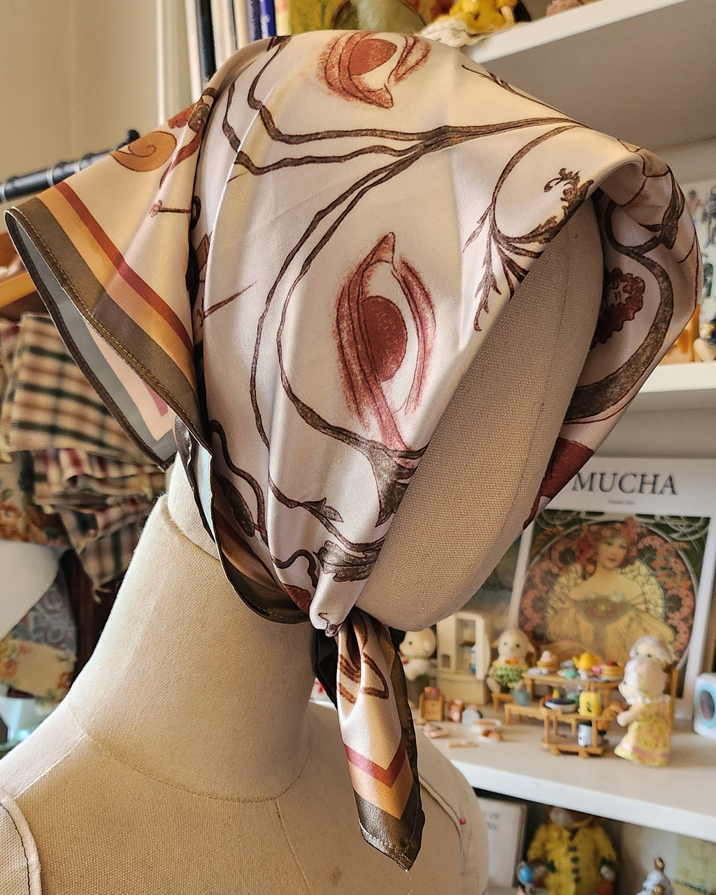 In Vitam Aeternam Silk Scarf