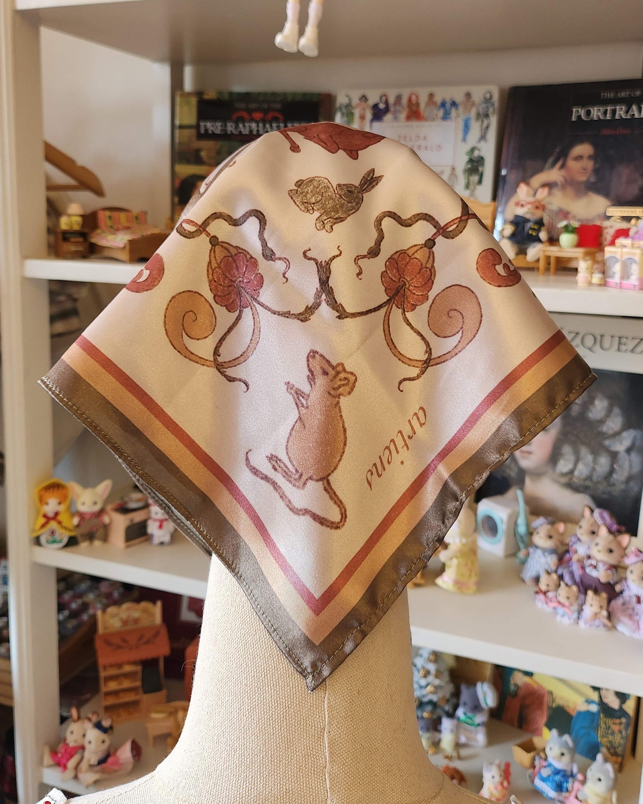 In Vitam Aeternam Silk Scarf