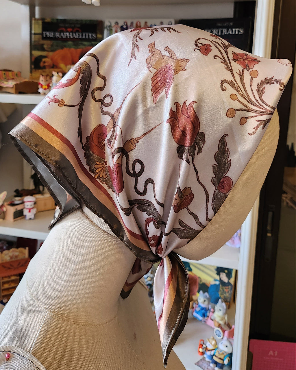 In Vitam Aeternam Silk Scarf