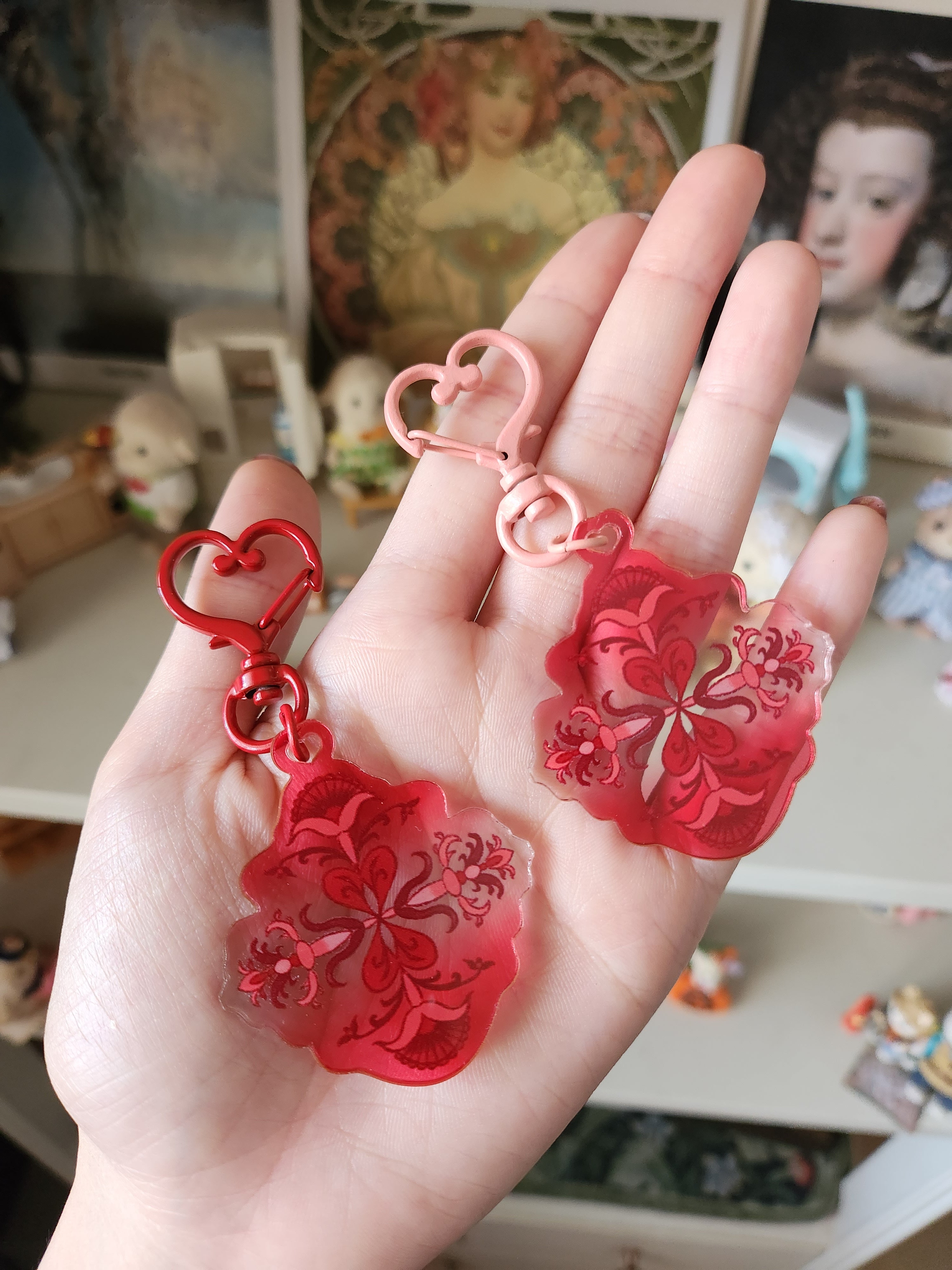 Objects of Affection Acrylic Keychains