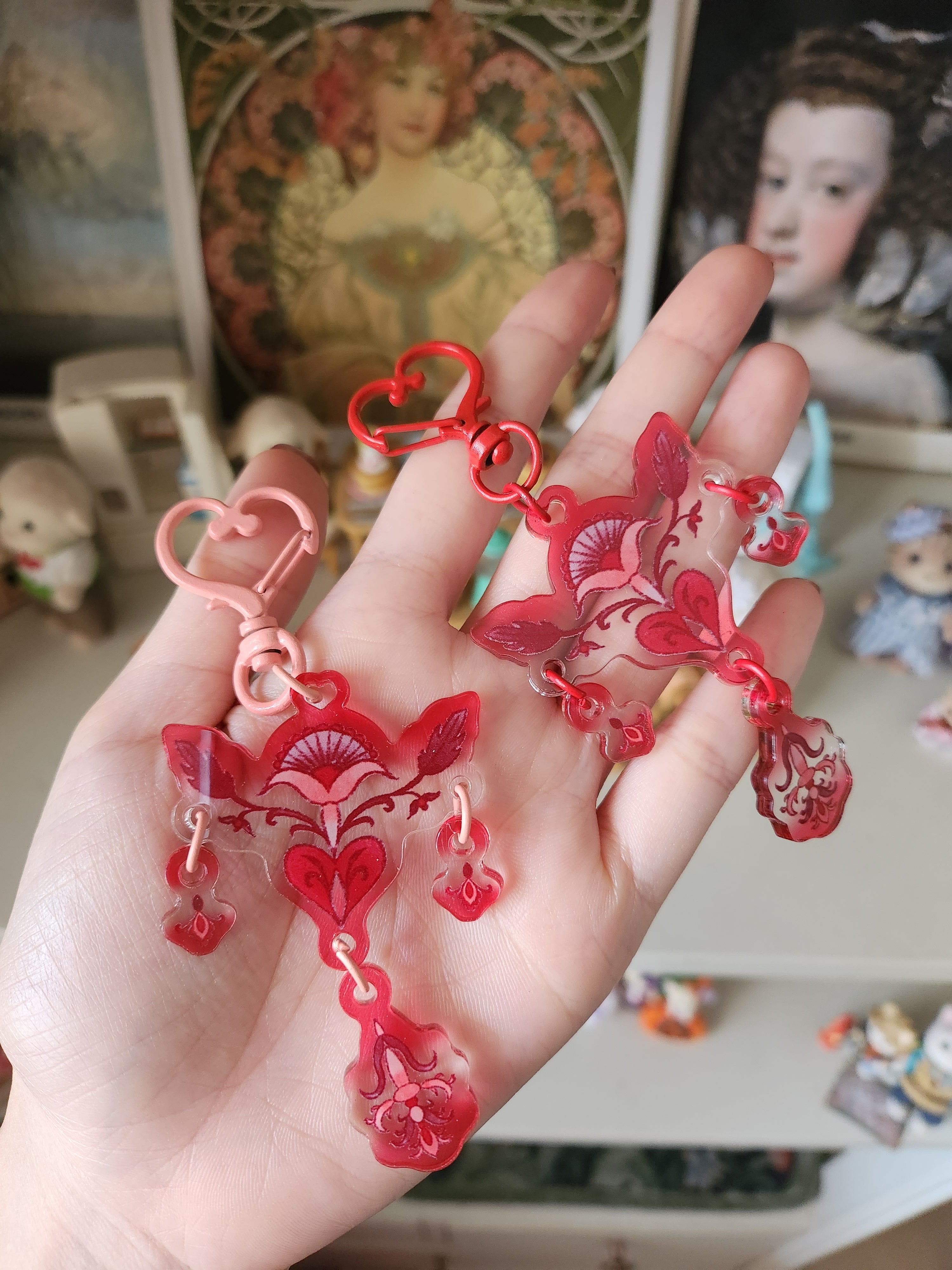 Objects of Affection Acrylic Keychains