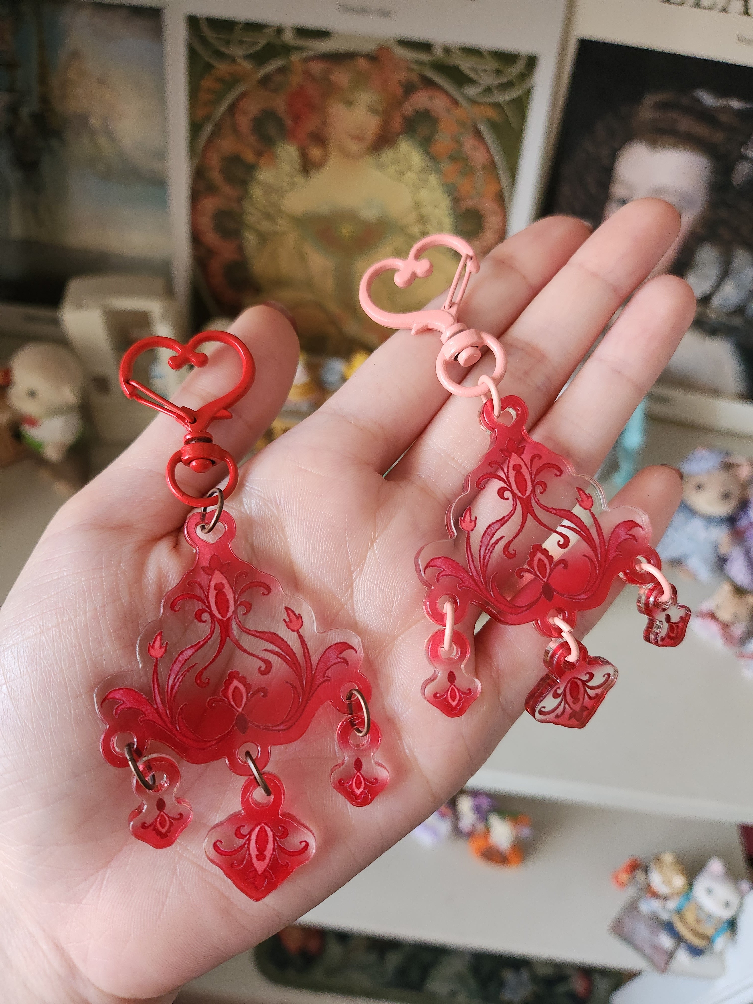 Objects of Affection Acrylic Keychains