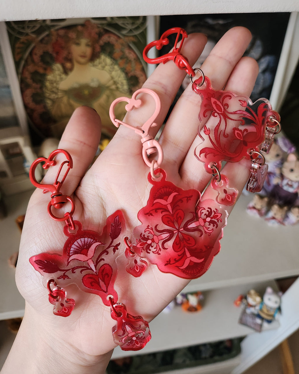 Objects of Affection Acrylic Keychains