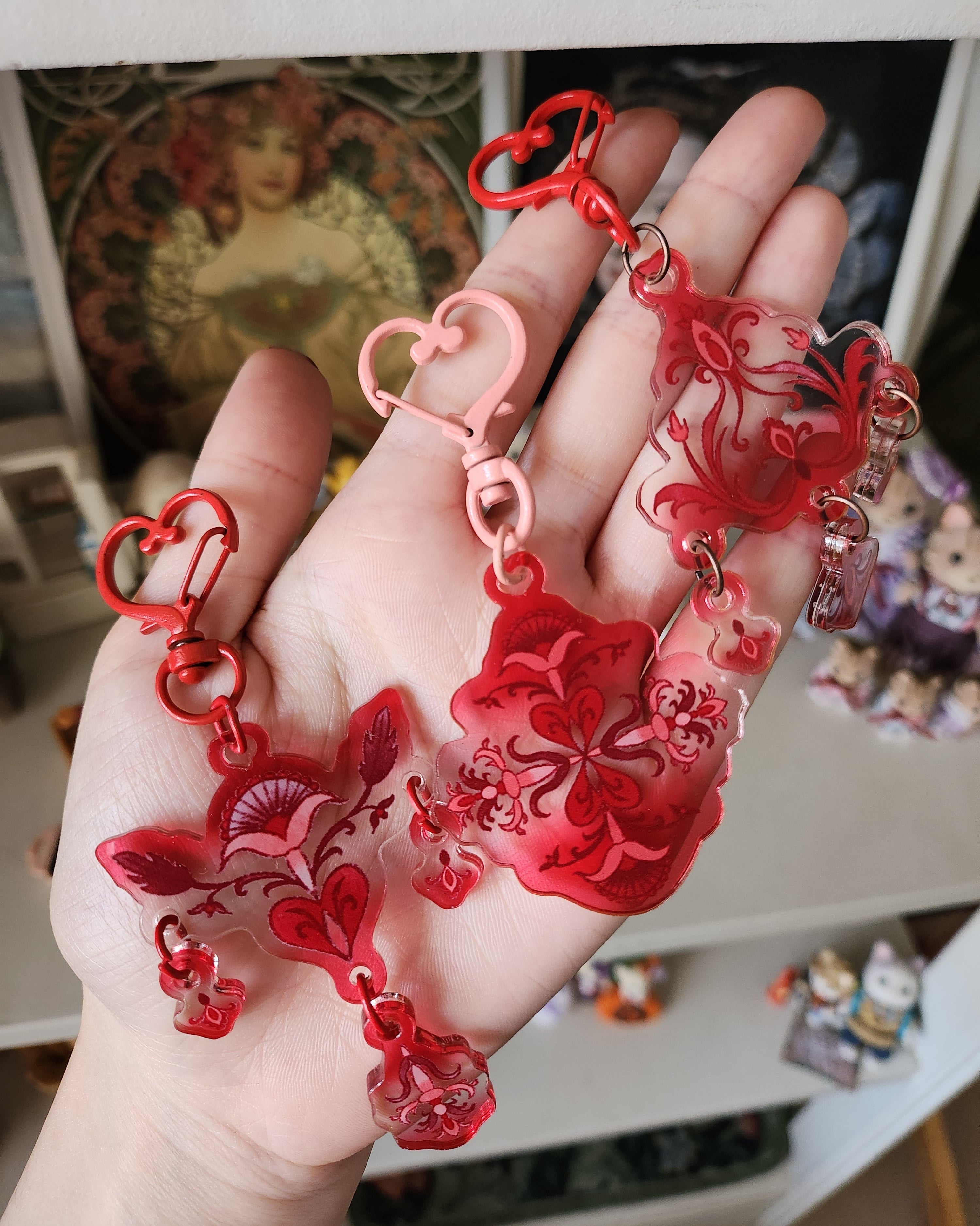 Objects of Affection Acrylic Keychains