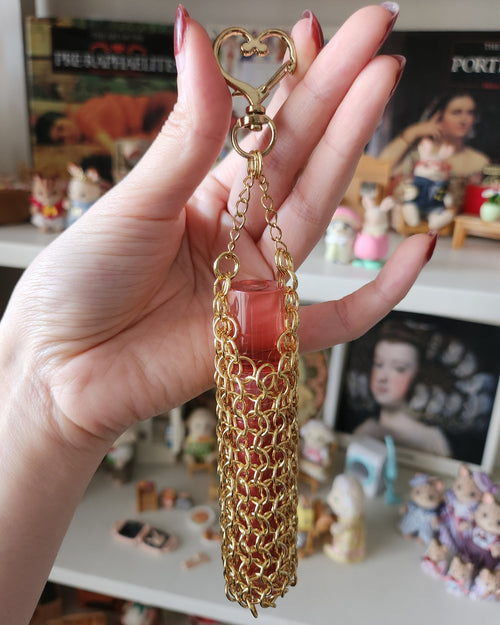 Cassia Chainmaille Lipstick Case