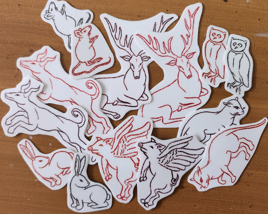 In Vitam Aeternam Creatures Temporary Tattoos