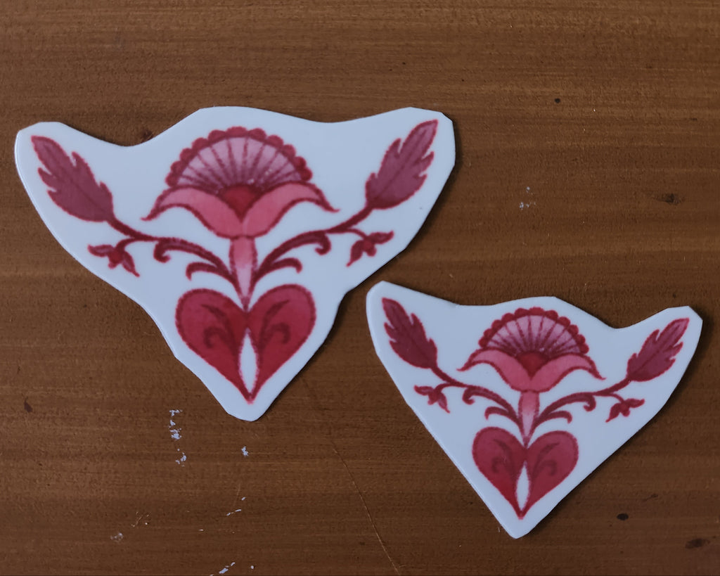 Objects of Affection Heart Plant Temporary Tattoo