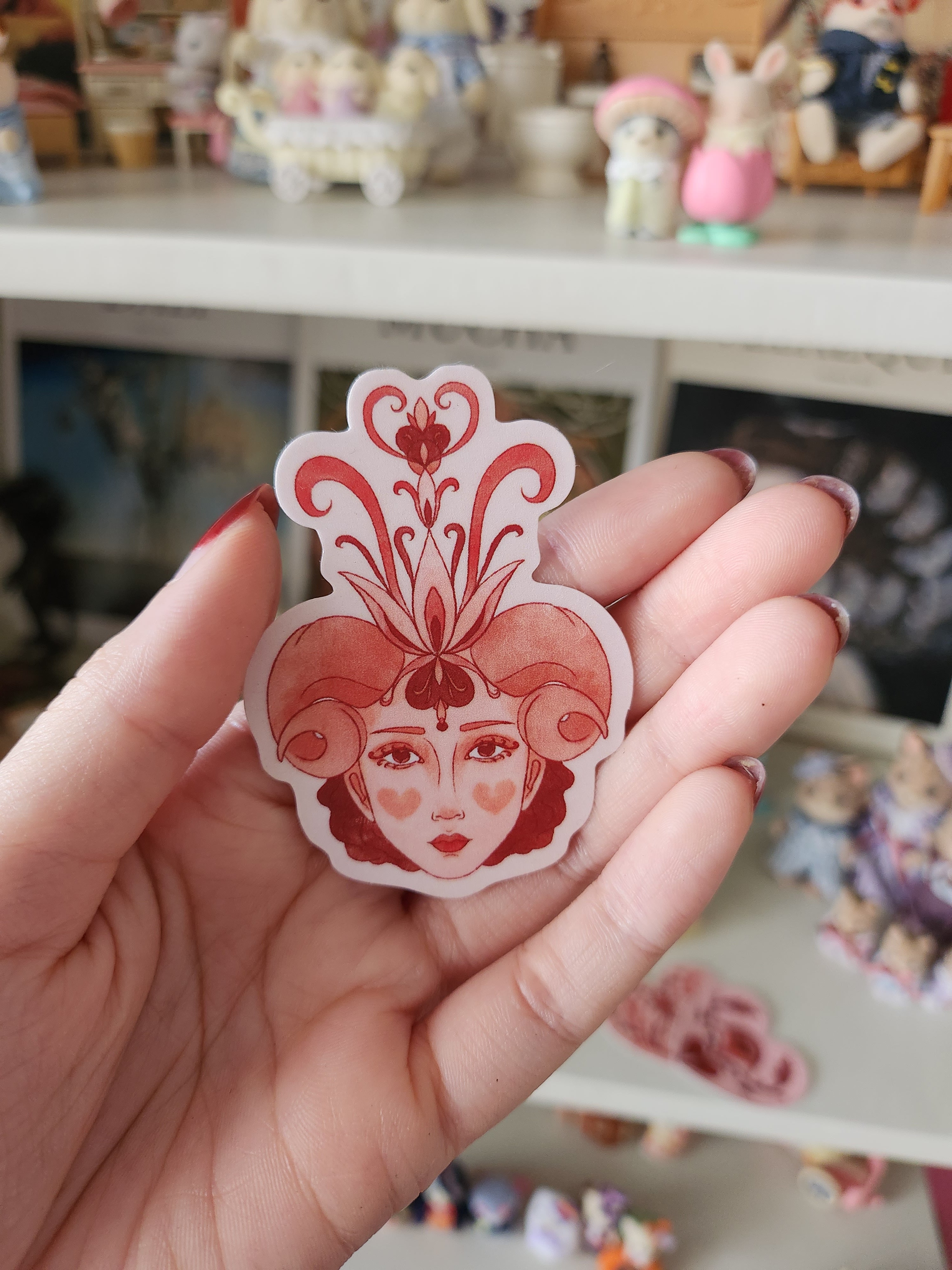 Objects of Affection Skouria Vinyl Sticker