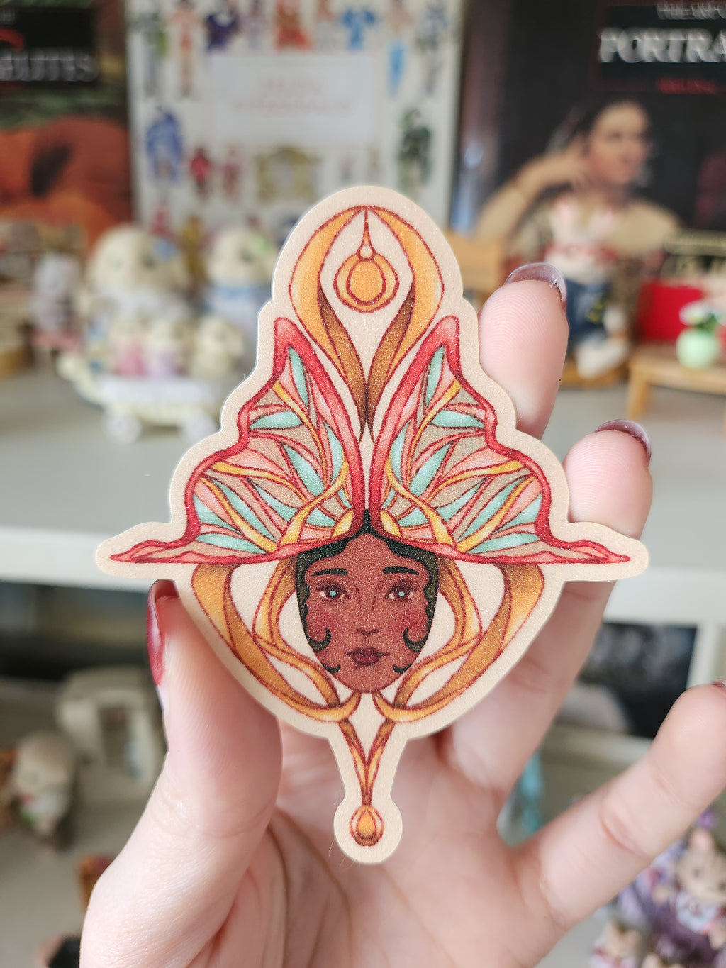 Revenir de Nouveau Zeli Vinyl Sticker