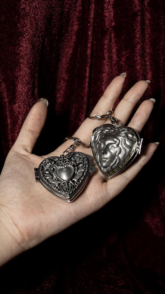 Three of Swords/Carmilla Compact Mirror Keychain