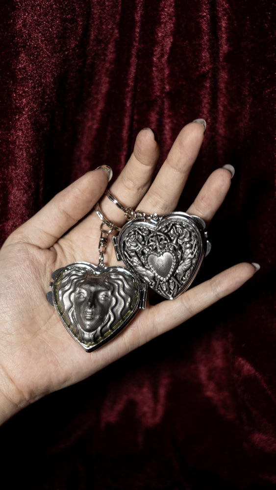 Three of Swords/Carmilla Compact Mirror Keychain