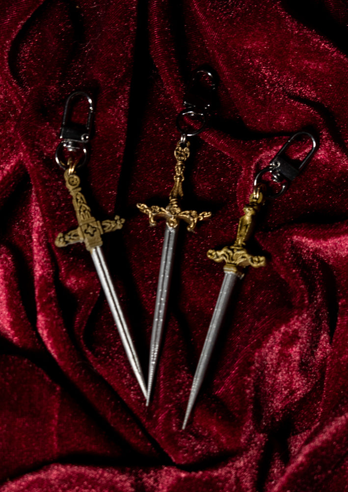 As Lovers May Sword Keychain