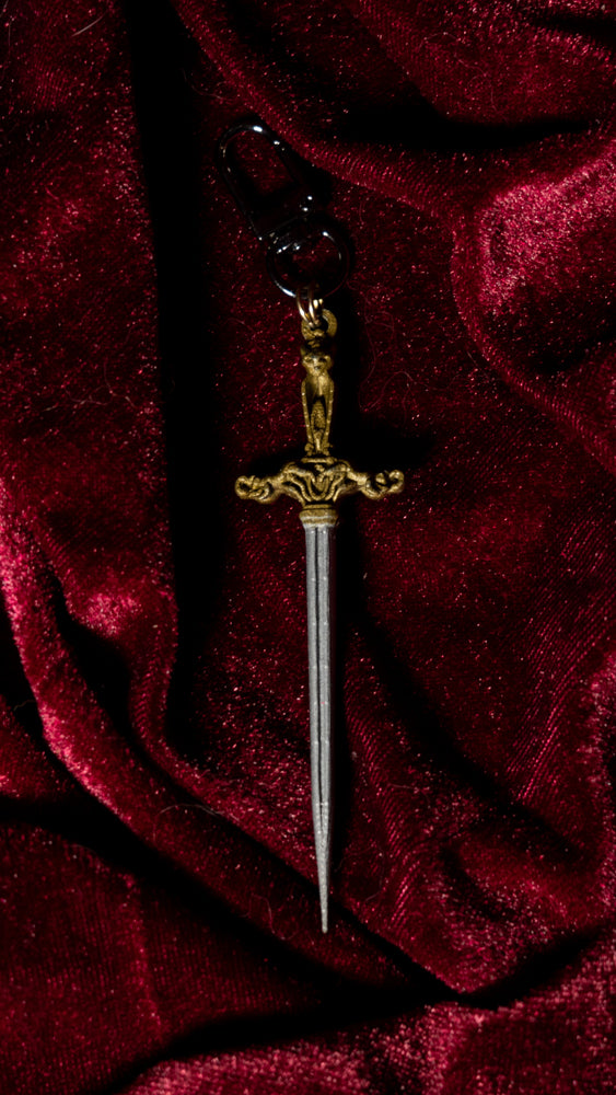 As Lovers May Sword Keychain