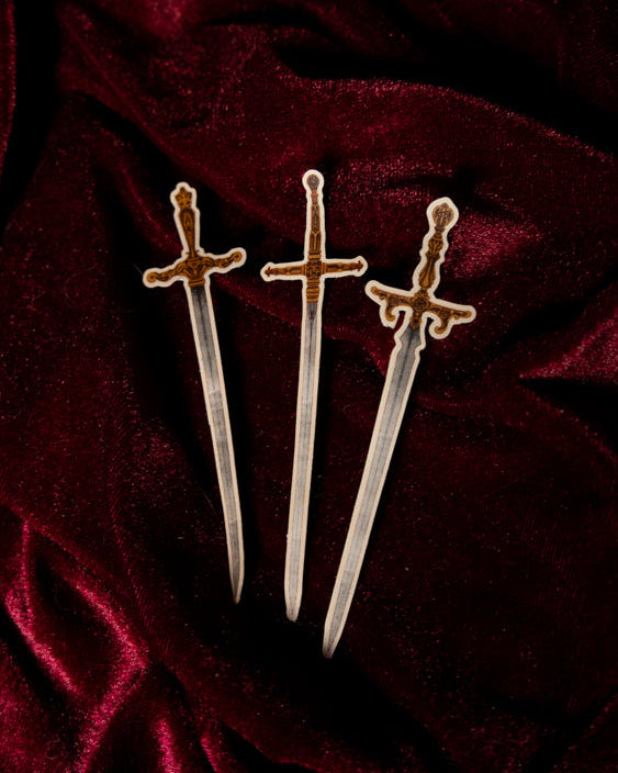 As Lovers May Swords Vinyl Sticker