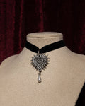 The Stake Velvet Ribbon Choker