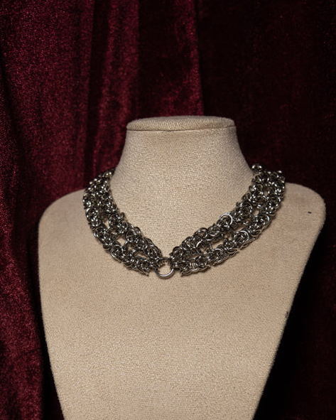 The Cathedral Chainmaille Necklace