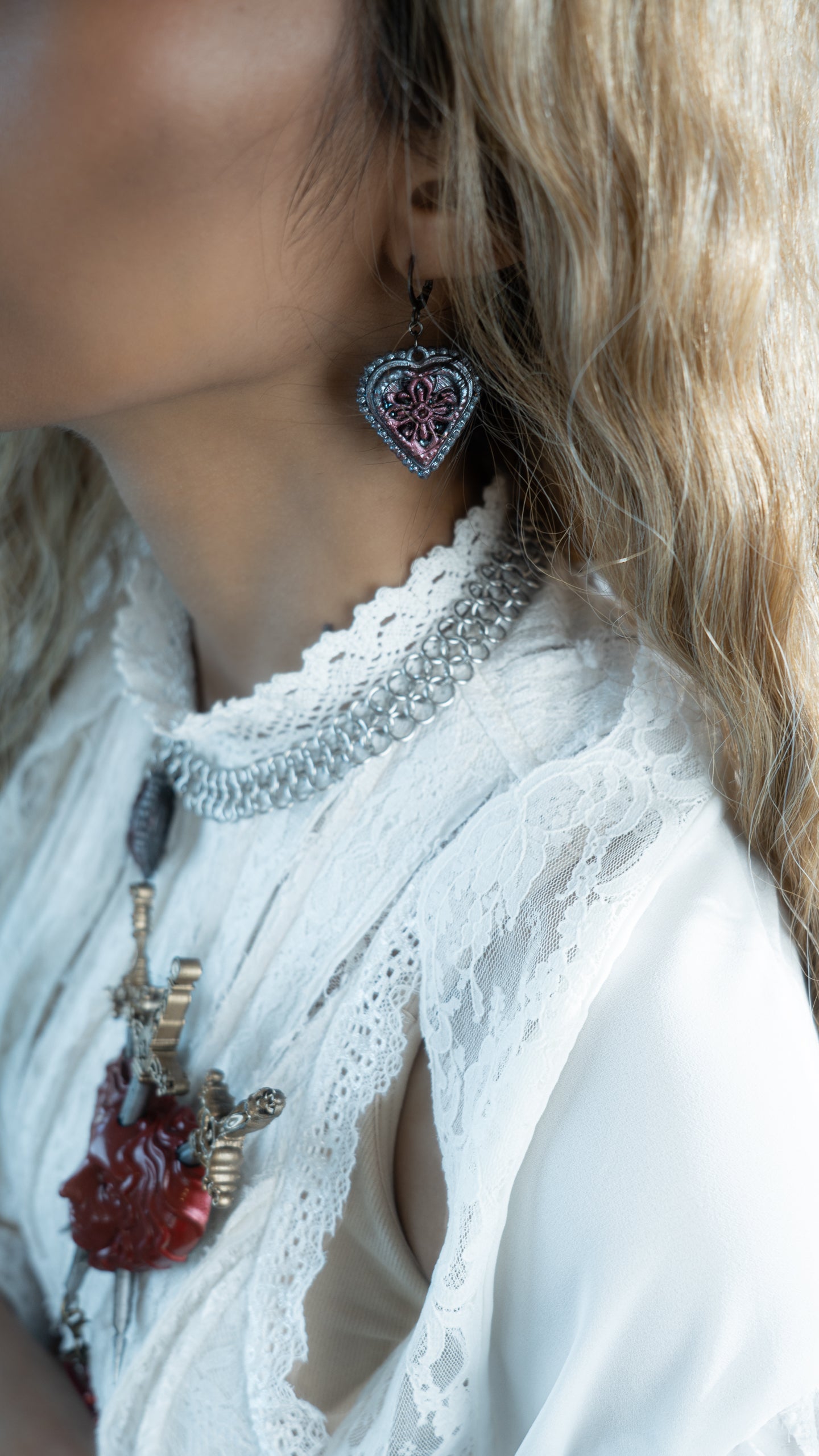 The Cross Earrings (Small)