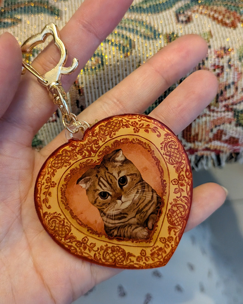 Magdelene Acrylic Keychain