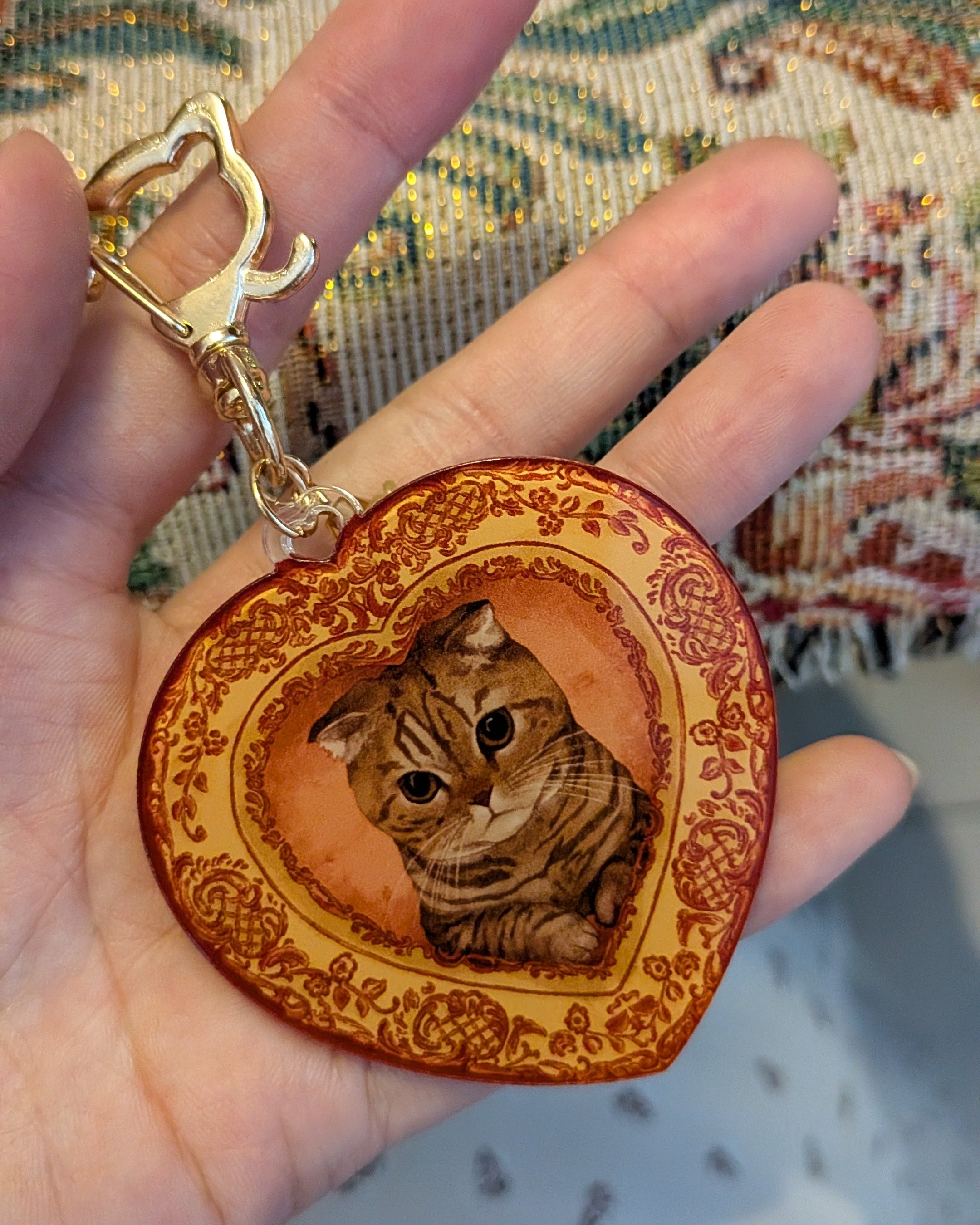 Magdelene Acrylic Keychain