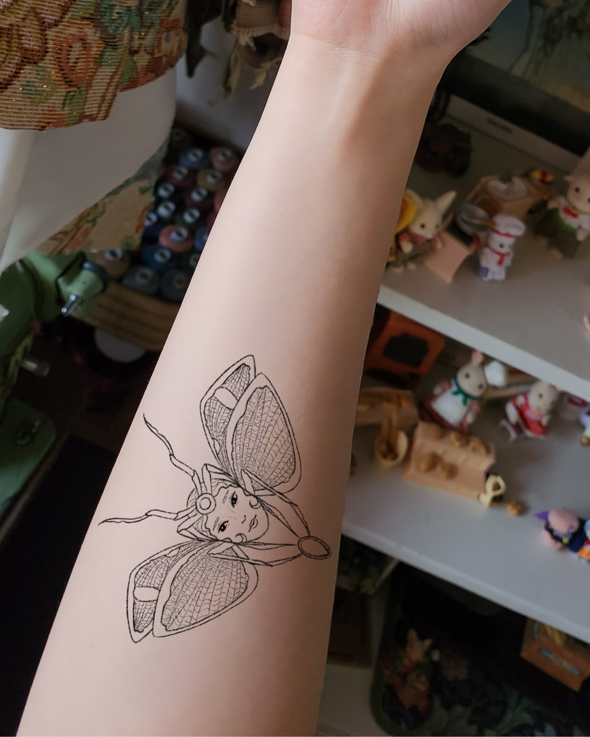 Revenir de Nouveau Temporary Tattoos