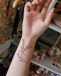 In Vitam Aeternam Creatures Temporary Tattoos