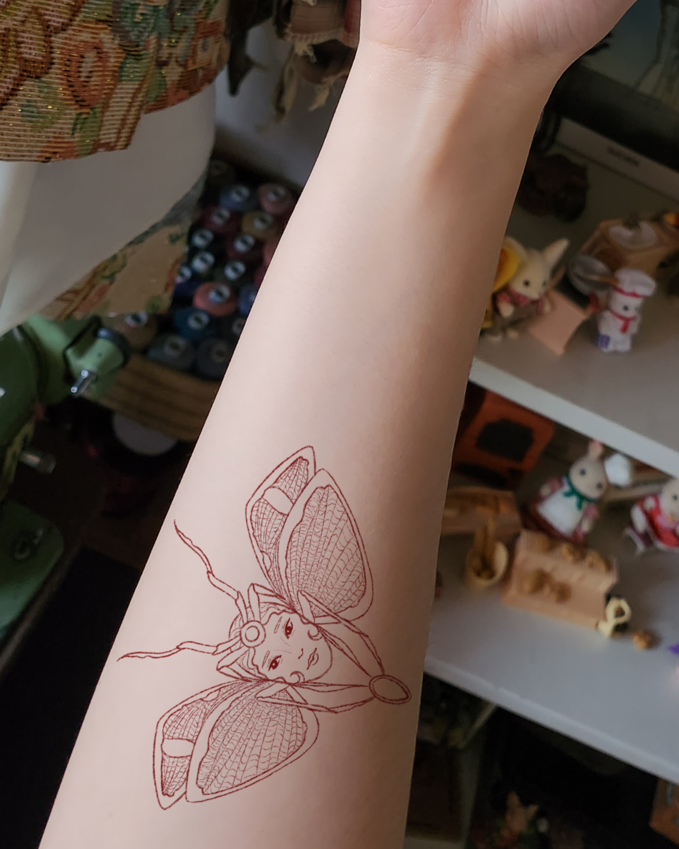 Revenir de Nouveau Temporary Tattoos